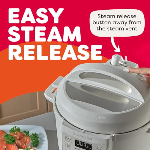 6QT RIO 7-in-1 Multi-Cooker, Pressure Cooker, Slow cook, Sauté, Steam, Rice Maker, Yogurt, & Warmer, Sea Salt, 6 Quarts