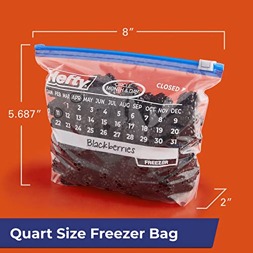 Calendar Slider Freezer Bags (140 Count)