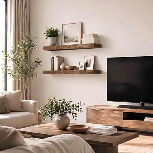 36 Inch Floating Shelves (2 Count)
