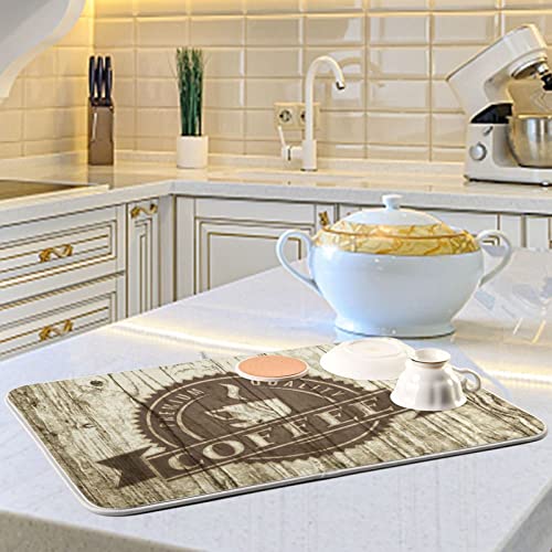Super Absorbent Dish Drying Mat
