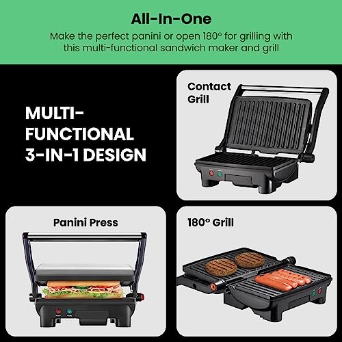 Electric Panini Press Grill