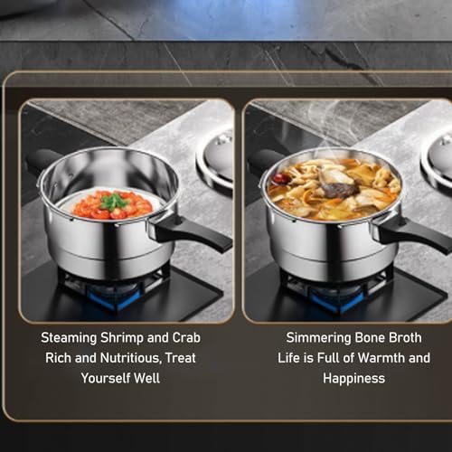 80Kpa Pressure Cooker Stainless Steel Large Capacity