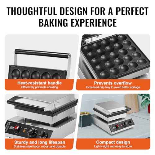 Mini Dutch Pancake Maker (25 Count)