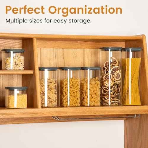 Glass Storage Jars with Lids (255 Count)