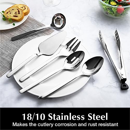 5 piece Large Hostess Serving Utensils Set (5 Count)