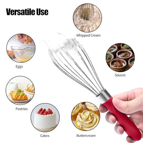 18 8 Stainless Steel Balloon Whisk for Cooking