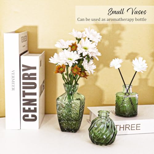 Set of 36 Glass Bud Vases Small Flower Vases for Centerpieces (36 Count)