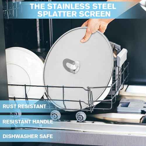 Splatter Screen for Cooking