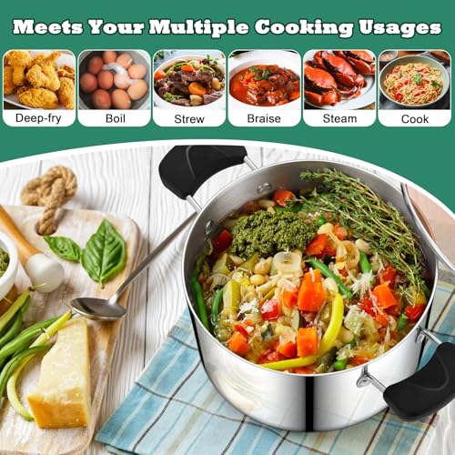 6 Qt Stockpot with Lid
