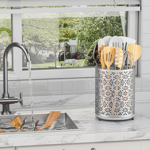 360° Rotating Utensil Holder