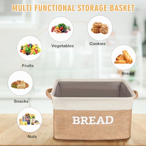 Bread Storage Basket for Kitchen