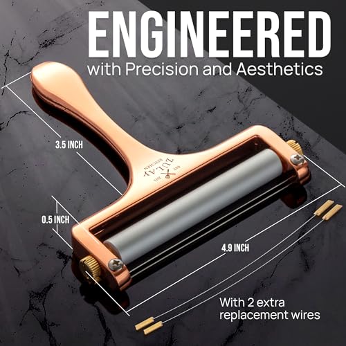 Zulay Adjustable Cheese Slicer