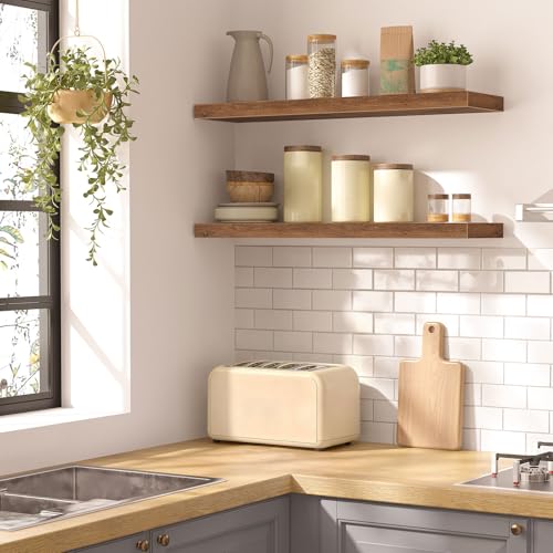 Floating Shelves for Wall (2 Count)