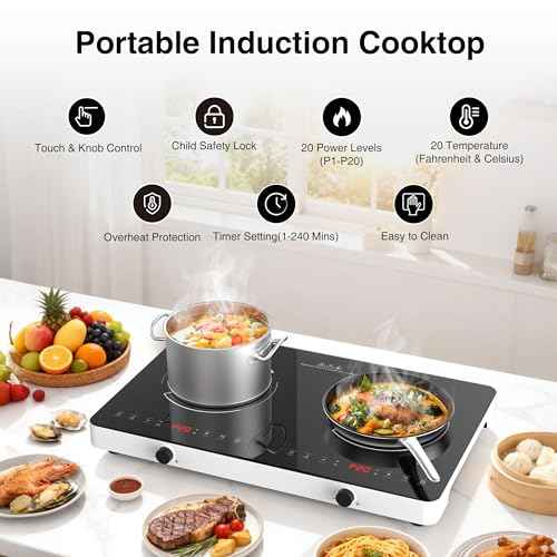 Double Induction Cooktop