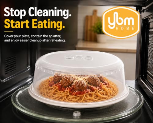 Microwave Splatter Cover Keeps Your Microwave Spotless During Food Heating