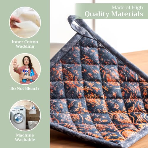 Pot Holders 100% Cotton Potholders (2 Count)