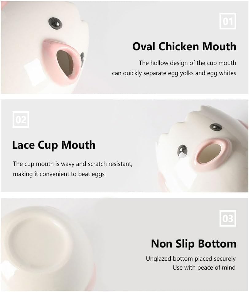 Ceramic Cute Egg Separator