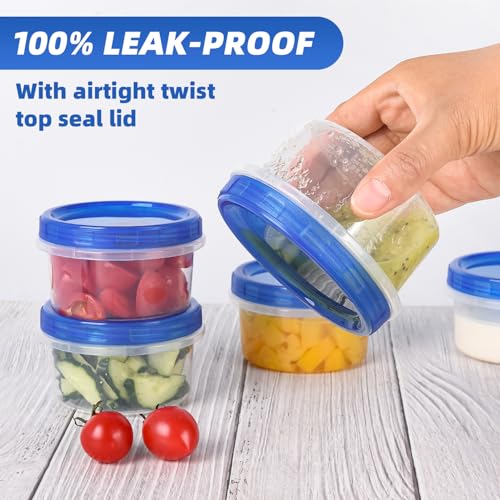 Freezer Storage Containers (12 Count)