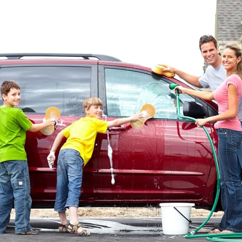 60 Pack Car Wash Sponges Large Sponges Bulk Big All (60 Count)