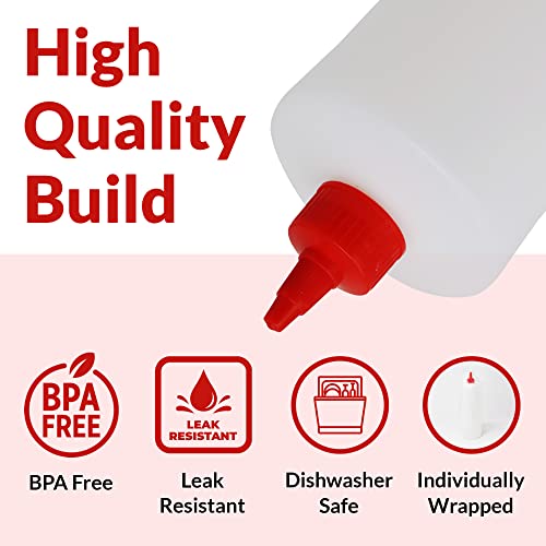 Plastic Squeeze Bottles (4 Count)