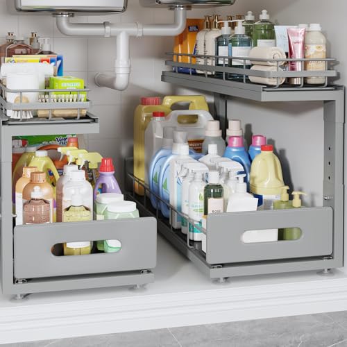 Under Sink Organizer Upgrade To Professional Rails