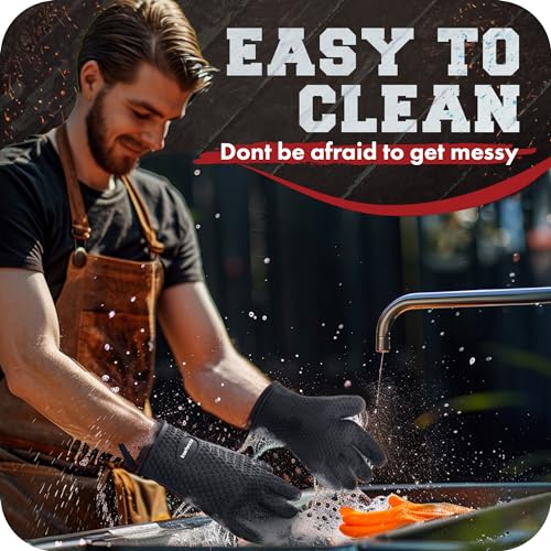 Silicone Smoker BBQ Gloves