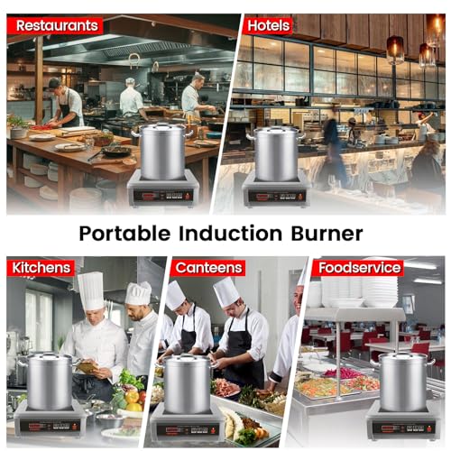 3500W Commercial Induction Cooktop