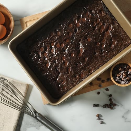Gallen 13 x 9 Inch Rectangular Nonstick Carbon Steel Cake and Baking Pan