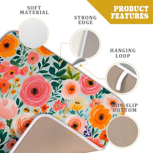 Spiral Flower Dish Drying Pad