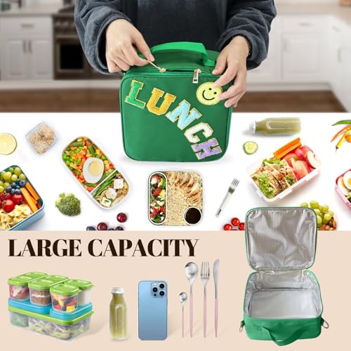 Insulated Lunch Bag With Adjustable Shoulder Strap