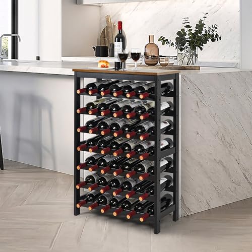 42 Bottles Bamboo Wine Rack (42 Count)