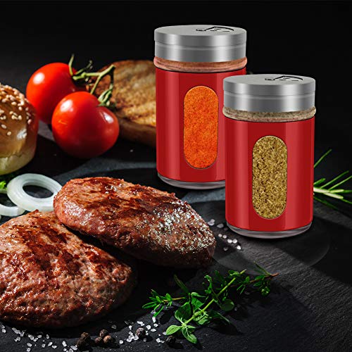 2pcs Salt and Pepper Shakers