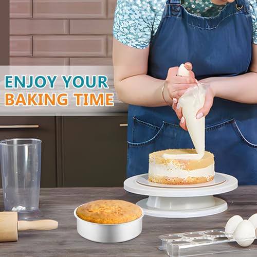 5 Inch Round Cake Pan Set of 3 (3 Count)