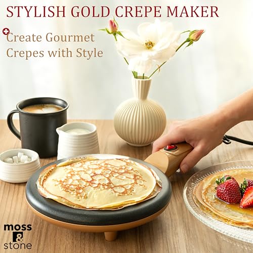 Gold Electric Crepe Maker