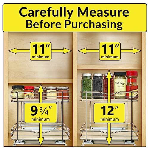 Pull Out Spice Organization for Cabinets