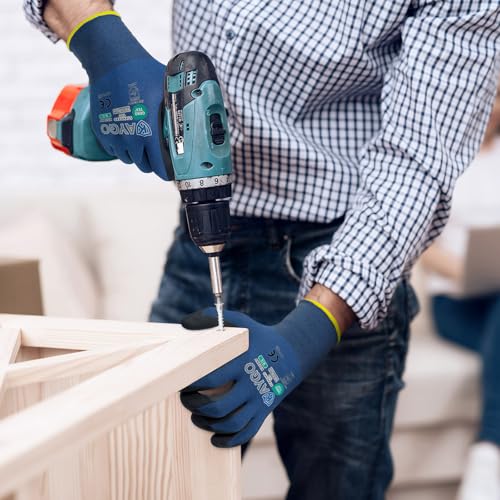Safety Work Gloves (3 Count)