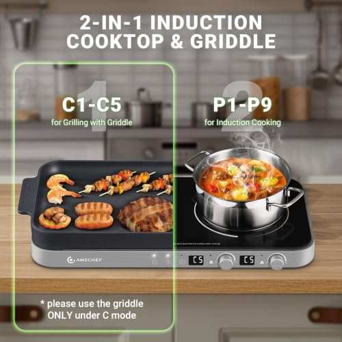 Double Induction Cooktop