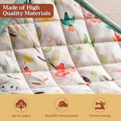 Pot Holders 100% Cotton Potholders (2 Count)