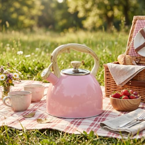 Whistling Tea Kettle for Stove Top