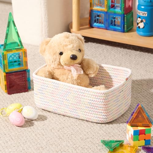 Small Storage Baskets for Organizing (4 Count)
