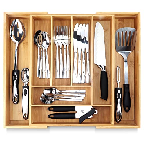 Silverware Tray for Drawer Organizer