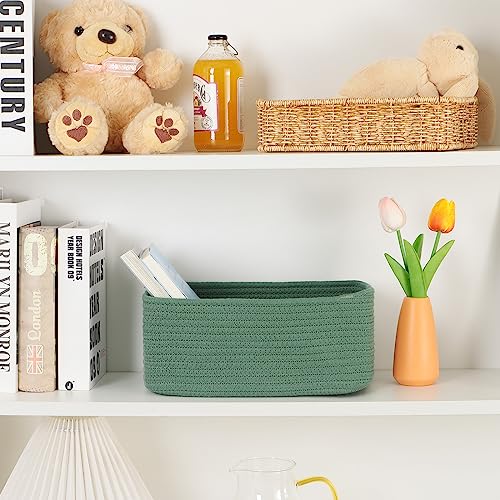 Small Storage Baskets for Organizing (4 Count)