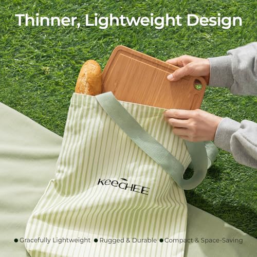 Dishwasher Safe Bamboo Cutting Boards Durable Lightweight Wood Cutting Board for Busy Kitchen (3 Count)