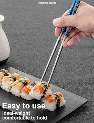 Metal Chopsticks Reusable (3 Count)
