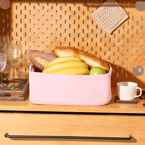 Small Storage Baskets for Organizing (3 Count)