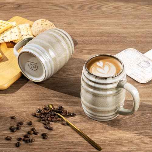 20oz Large Coffee Mugs Set of 4 (4 Count)