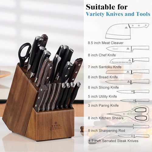 Knife Block without Knives (25 Slots)