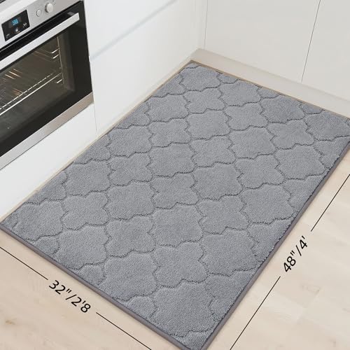 Kitchen Rugs Non Slip Washable 32"x48" (11 Sq Ft)