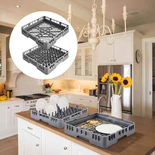 2 Pack Commercial Dishwasher Tray Rack (2 Count)