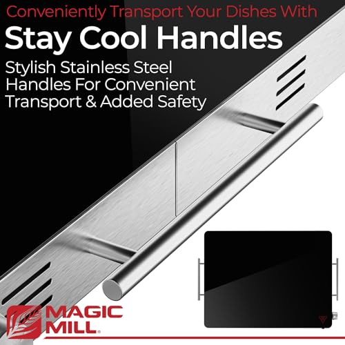 Premium Grade Glass Food Warmer for Parties Buffet